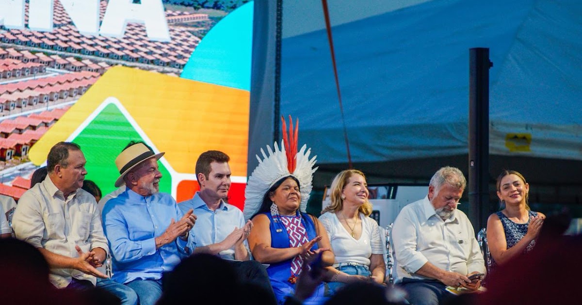 Iracema Vale participa de agenda ao lado do presidente Lula em Imperatriz