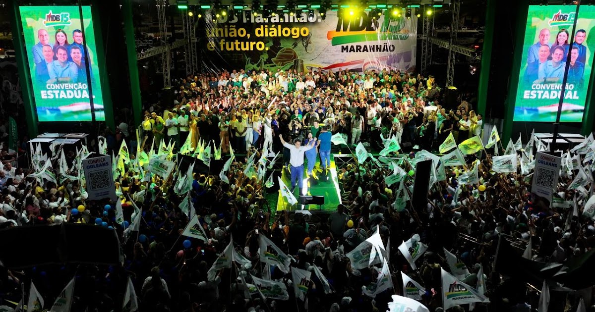 Orleans Brandão é eleito presidente estadual do MDB em convenção com 132 prefeitos