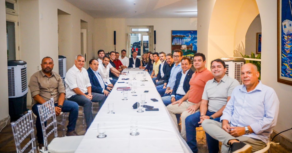 Em reunião com Brandão, partidos declaram apoio a Orleans como pré-candidato ao governo