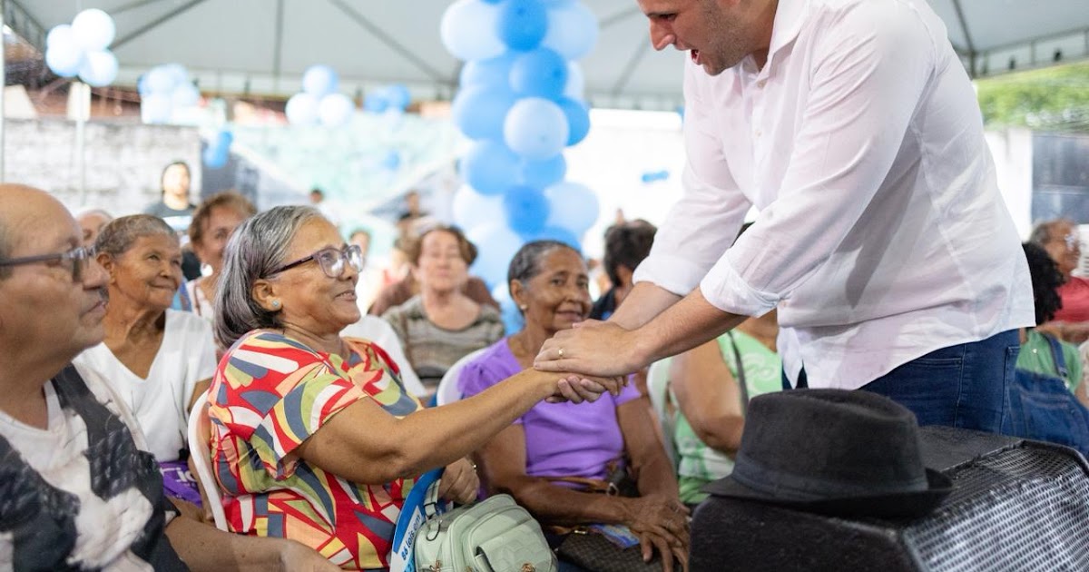 Em roda de conversa com idosos, Orleans assume compromissos com a terceira idade