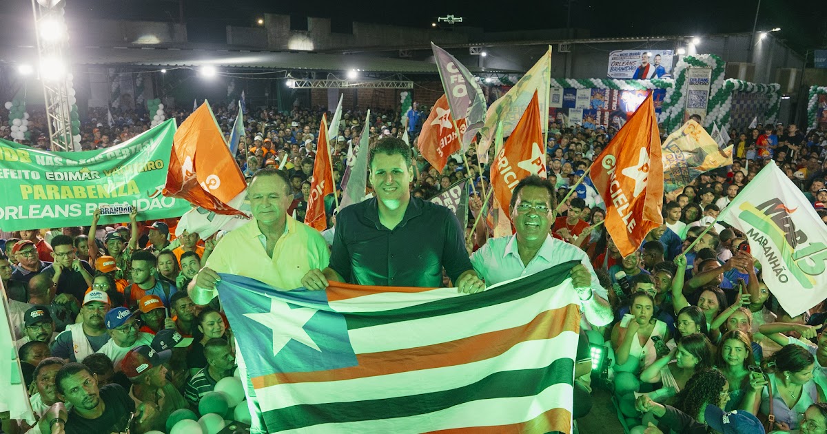 Orleans Brandão comemora com multidão em Presidente Dutra crescimento de sua pré-campanha em todo o estado