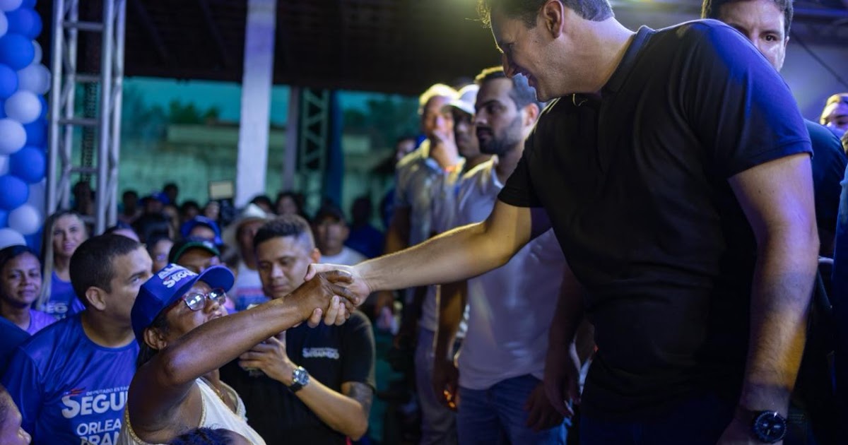 Orleans Brandão fortalece alianças políticas na Baixada Maranhense durante agenda em Pinheiro