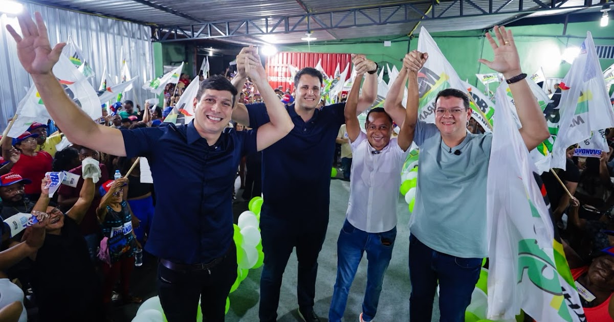 Orleans Brandão recebe apoio de Marcos Castro em grande encontro no Cohafuma