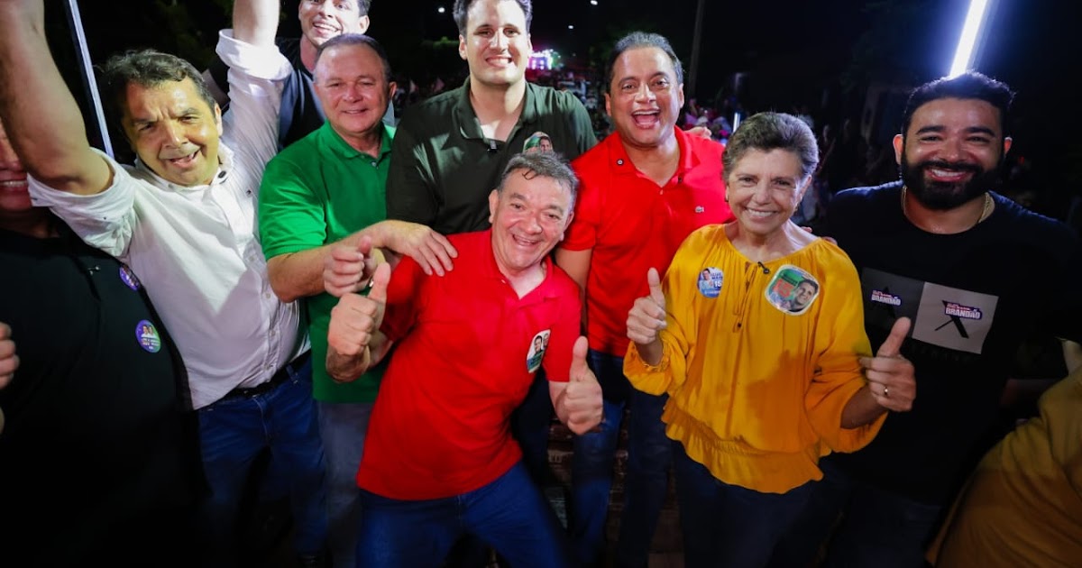 Orleans Brandão inicia campanha com adesivaços, multidões nas ruas e forte adesão popular