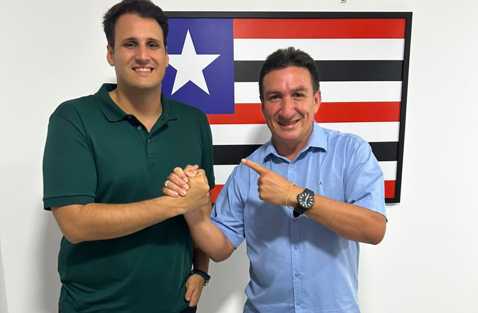 Orleans Brandão reúne-se com prefeito de Tutóia e reforça compromisso com o município