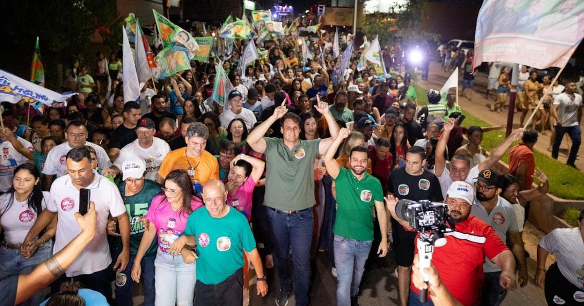 Caminhada com Orleans Brandão reúne 5 mil pessoas em Trizidela do Vale
